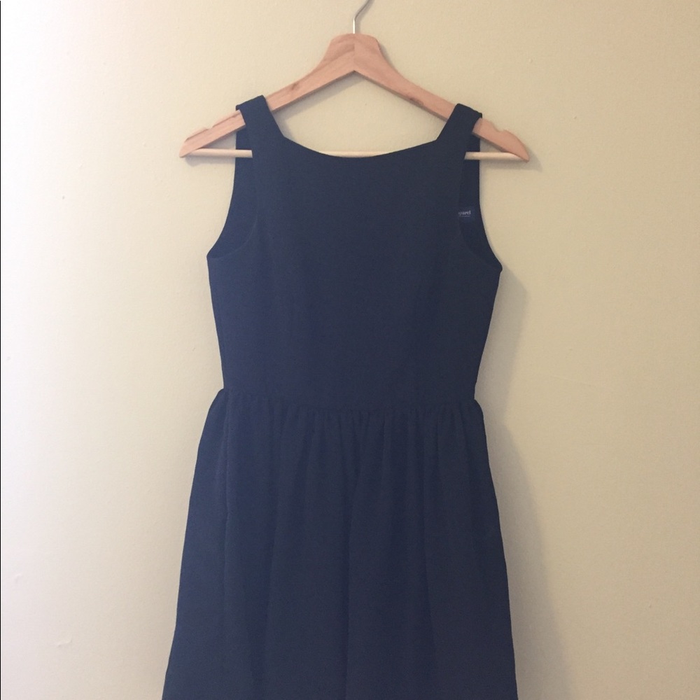 American apparel black dress xs